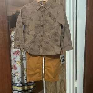 24 month Casual long sleeve little lad 2 piece set